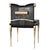 "Moglie" Chair with Bronze and Exclusive Accessory, Hand Crafted Bizimyer Furniture. Unmatched. Unrivalled. Designed by...