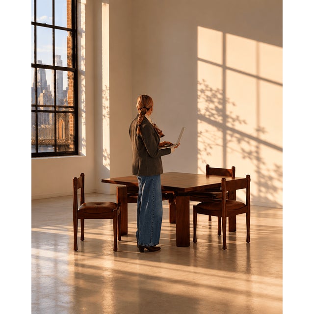 Model 612 Extendable Table by Silvio Coppola for Bernini, 1975 For Sale - Image 12 of 12