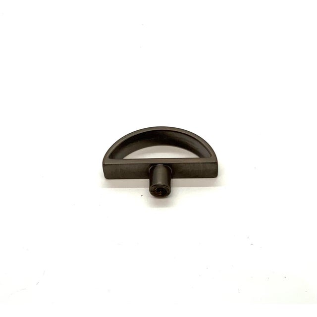 Century Furniture Co Bronze Half Circle Pull. Modern Style.