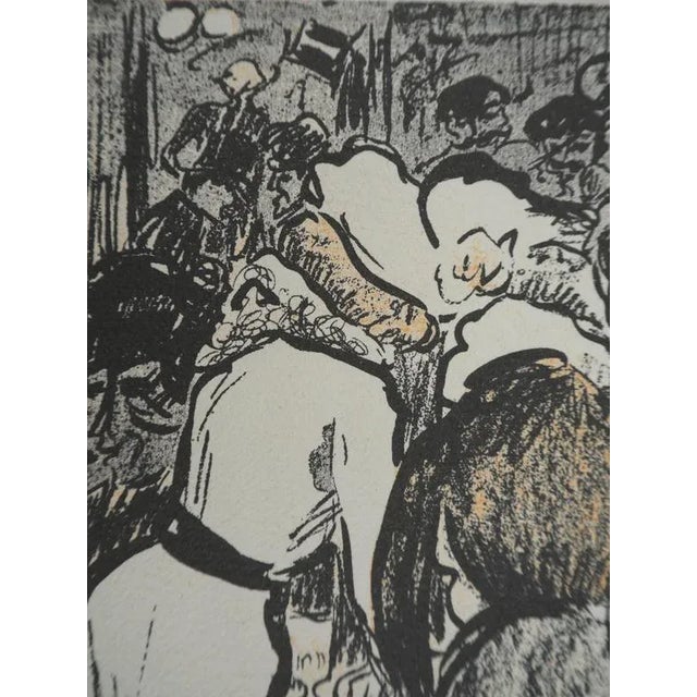 Kees VVan Dongem, Woman in Black, Lithograph For Sale - Image 6 of 7