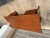 Mid Century Modern Floating Top Teak Desk With Key For Sale - Image 11 of 12