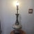 Original Art Deco Bronze & Brass Table Lamp Gold Hand Painted Tone c.1940 For Sale - Image 11 of 12