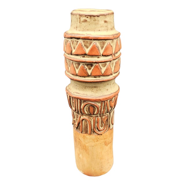 Ceramic Vase by Louis Hudson, 1970s For Sale