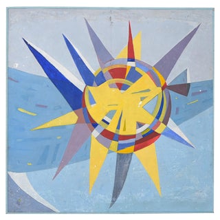 Mural by Jan Cobbaert, 1960s For Sale