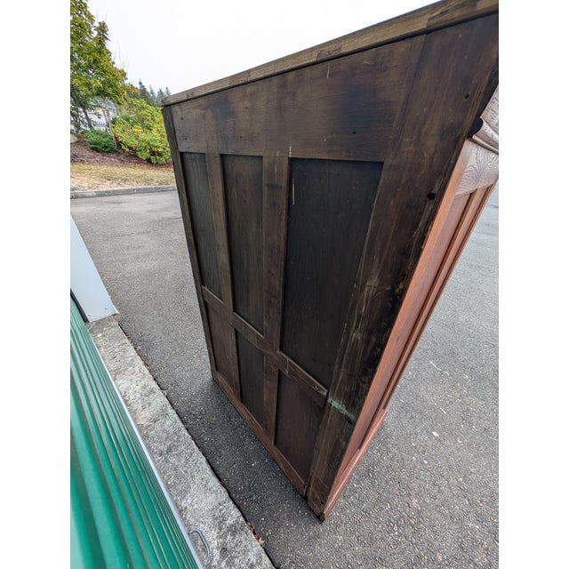 Antique Belding Bros. & Co. Oak Silk Spool Mercantile Cabinet, Circa 1900 For Sale - Image 18 of 18
