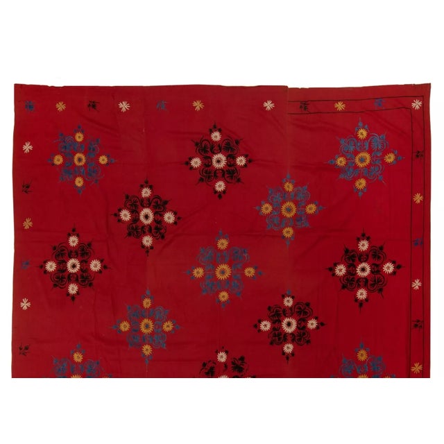 In the most technical sense of the word, "Suzani," in Central Asia and Iran, means needle and is used to describe this...