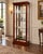 1980s Pulaski Lighted Glass Curio Cabinet With Mirrored Back For Sale - Image 11 of 11