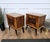 Mid-Century Art Deco Italian Nightstands with Walnut Glass Top, 1950s, Set of 2 For Sale - Image 9 of 10
