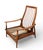 Wood Mid 20th Century Lounge Chair Platform Rocking Chair by Heywood Wakefield For Sale - Image 7 of 12