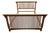 Michael Howard Oak Contemporary Mission Style Queen Size Bed For Sale