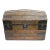 Antique American Dome Top Trunk For Sale
