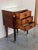 Early 20th Century Italian Neoclassical Pair of Bedside Tables in Mahogany For Sale - Image 4 of 12
