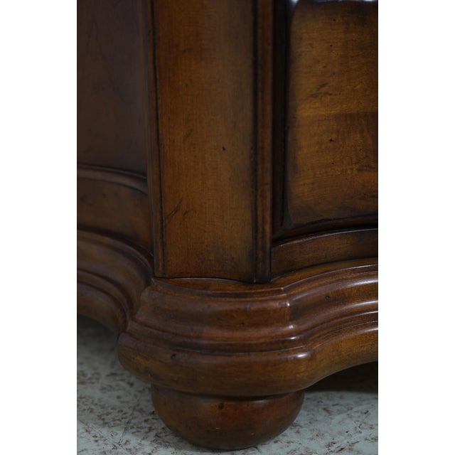 Century 4 Drawer Continental Style Nightstand Occasional Chest For Sale - Image 10 of 17