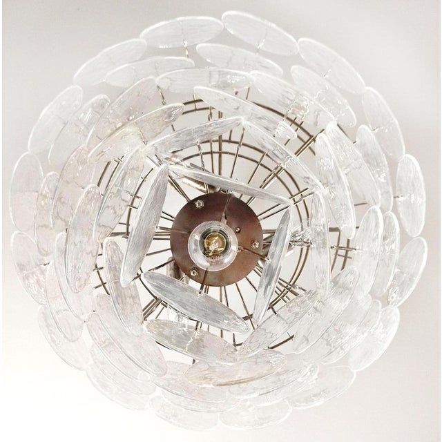 Space Age Murano Chandelier, 1980 For Sale - Image 3 of 16