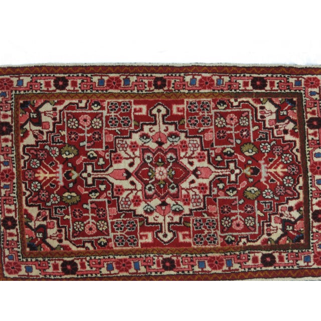 Persian 1930's Vintage Persian Sarouk Rug- 2′ × 3′2″ For Sale - Image 3 of 8
