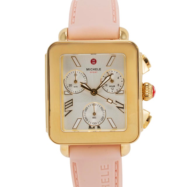 Brand: Michele by Fossil Gender: Ladies Metal Type: Stainless Steel Length: 8.00 inches Diameter: 36.00 mm Weight: 76.13...