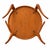 Wood Alan Goldberg Attributed Sculptural Wood Occasional Table For Sale - Image 7 of 7