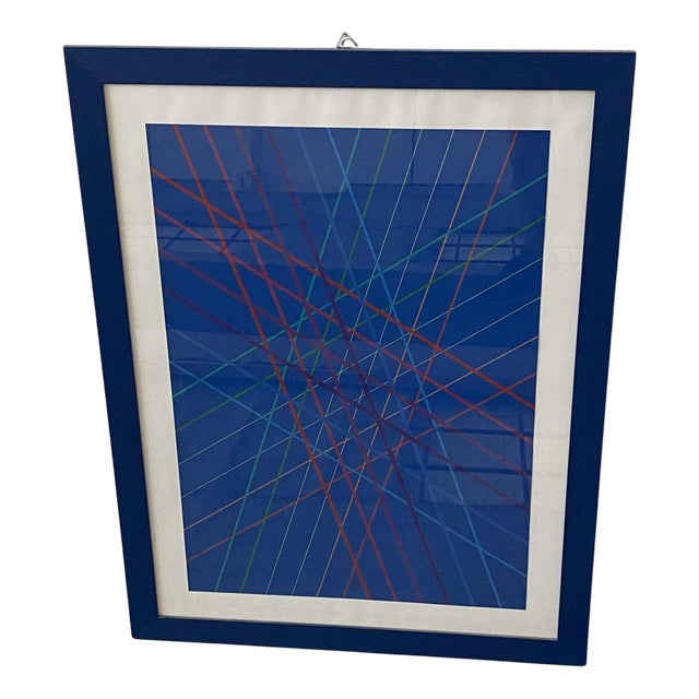 Bruno Munari, Composition, 1980, Multiple Print on Paper, Framed For Sale