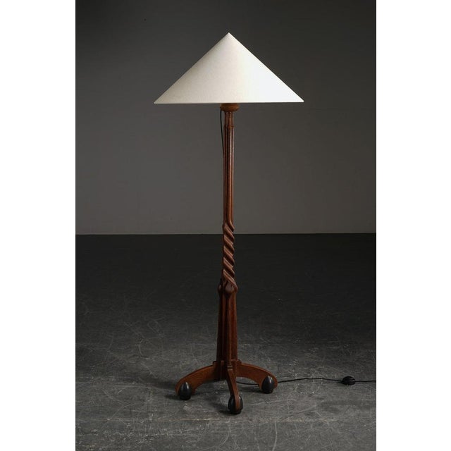 Amsterdamse School Standing Lamp, 1920s For Sale - Image 14 of 15