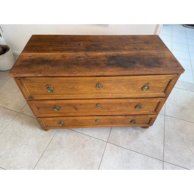 Baroque Chest of Drawers in Pine For Sale - Image 15 of 18