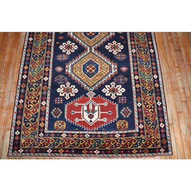 Antique Zabihi Collection Shirvan Rug For Sale - Image 4 of 9