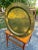 Metal Vintage Large Round Handmade Brass Tray With Chinese Blessing for Good Fortune For Sale - Image 7 of 11