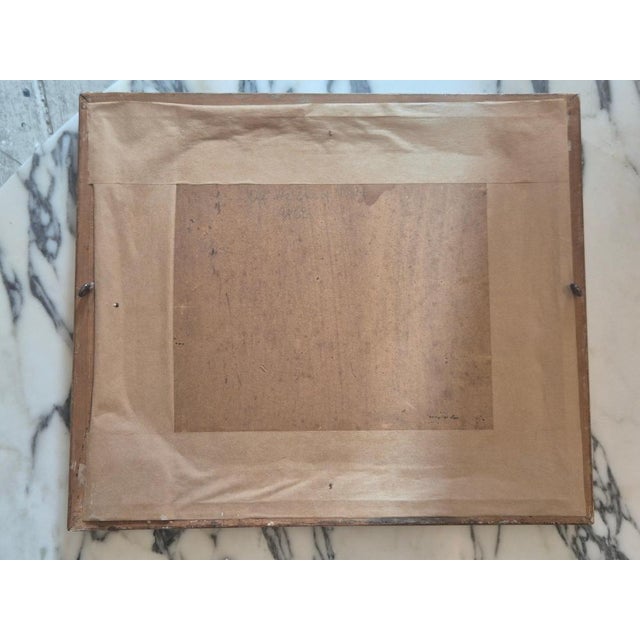 Edoardo De Martino, Off the Isle of Wight, Watercolor, 1863, Framed For Sale - Image 17 of 18