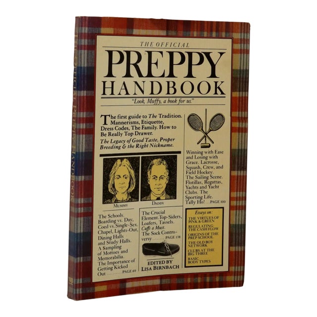 1980 the Official Preppy Handbook Paperback Book by Lisa Birnbach For Sale