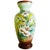 Antique Art Nouveau Uranium Floral Opaline Glass Vase, 1900s For Sale - Image 11 of 11
