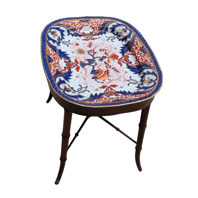 Late 19th Century Antique Japanese Imari Tray Table For Sale - Image 5 of 13