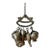 Early 19th Century Brazilian Penca De Balangandãs Folk Amulet Charm Cluster For Sale