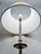 1990s Vintage Stiffel Solid Brass Floor Lamp W Glass Tray Table For Sale - Image 5 of 7