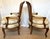 French Mid 20th Century Classic French Bergère Chairs With Cane Backs - A Pair For Sale - Image 3 of 18