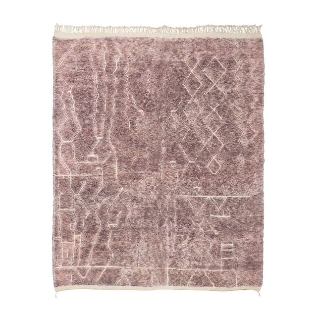 Hand-Knotted Wool Rug by Azele Studio For Sale - Image 12 of 12