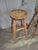 Antique Primitive Wooden Pub Stools For Sale In Raleigh - Image 6 of 11