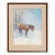 Mid Century Horse in Winter Landscape by William Ernest Smyth For Sale
