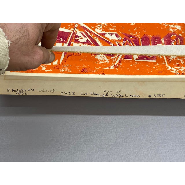 1960s Grasshopper Lithograph by Sarah Crocker For Sale - Image 9 of 10