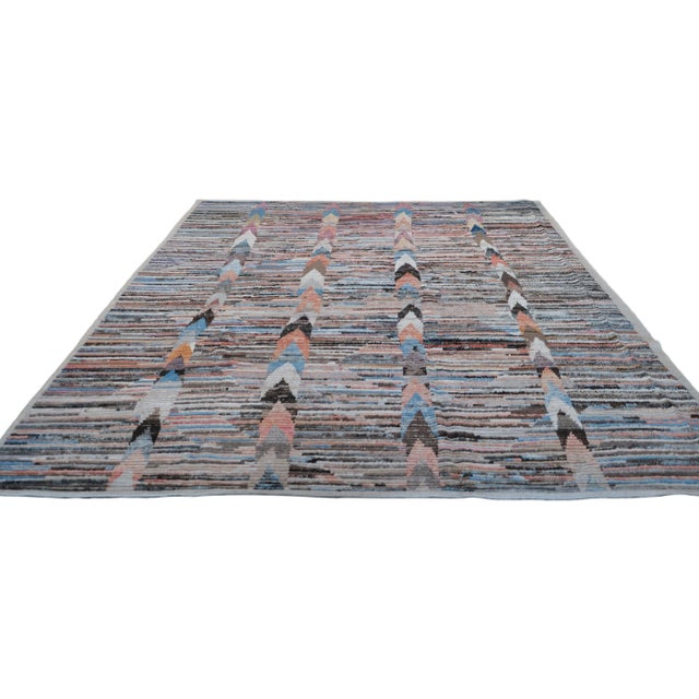 Premium One of a Kind Handmade Geometric Rug. Created by Passionate Afghan Artisans with love, care, and experience. Rich...