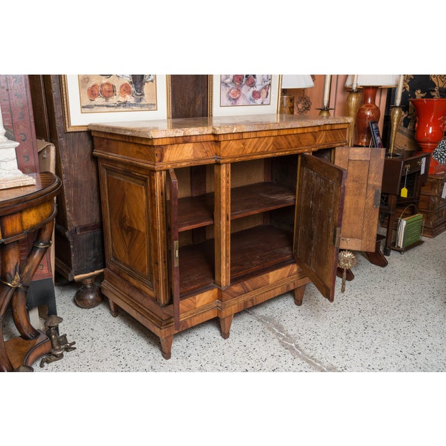 French 19th Century French Cabinet With Marble Top For Sale - Image 3 of 7