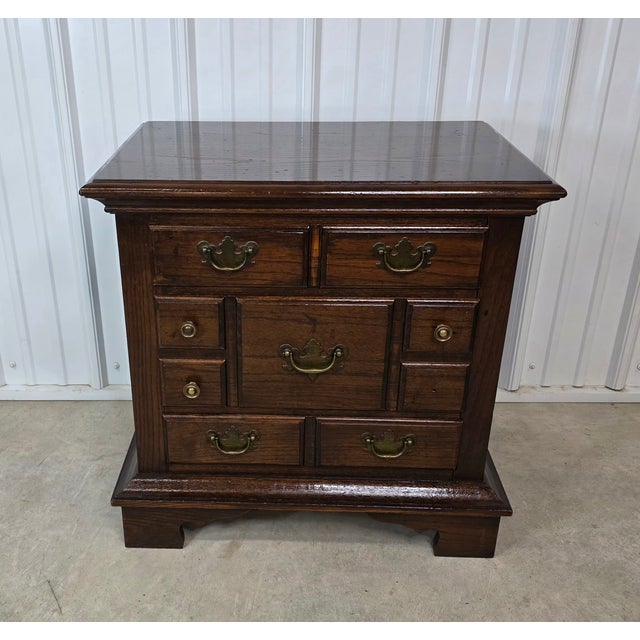 Pennsylvania House Vintage Rare 1970's Pennsylvania House 7 Piece Bedroom Set Queen Size Bed Wow For Sale - Image 4 of 18