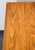Mid Century Modern Desk Office Campaign Wood Brass Trim 4 Drawer Vintage MCM For Sale In Sacramento - Image 6 of 12