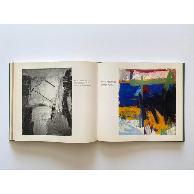Yellow Willem De Kooning Vintage 1973 First Edition Abstract Expressionist Lithograph Print Extra Large Landmark Volume Mid Century Modern Hardcover Art Book For Sale - Image 8 of 18