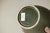 Tall Ribbed Artisan Ceramic Vase with Green Glaze and Narrow Neck For Sale - Image 4 of 13