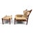 Inca Lounge Chair with Ottoman Corduroy Upholstery from Arne Norell Ab, 1970, Set of 2 For Sale - Image 13 of 18