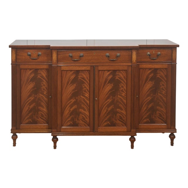 George III Style Sideboard in Mahogany, 1920s For Sale