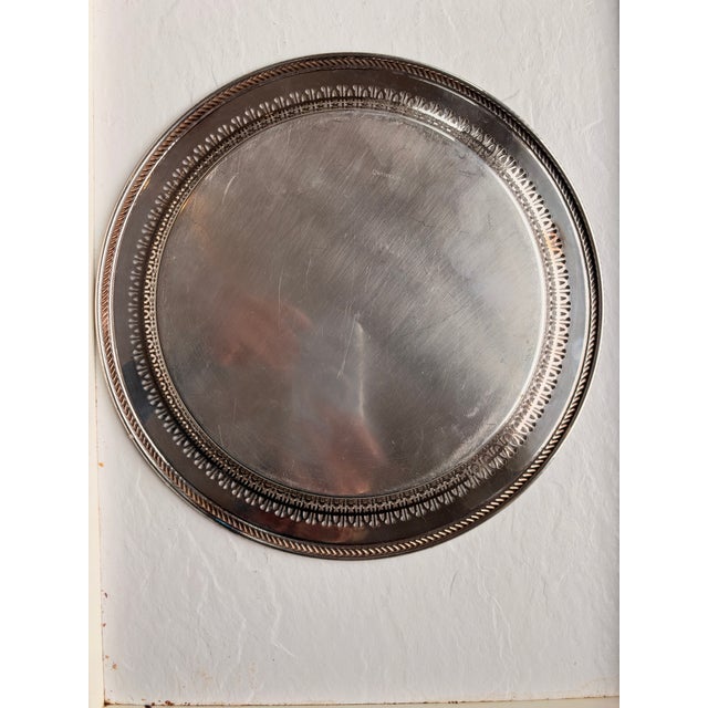 Rogers Bros. Vintage Wm Rogers Silver Plated Pierced Tray For Sale - Image 4 of 5