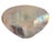 Artistic Accents Iridescent White Swirl Art Glass Oval Bowl For Sale - Image 15 of 17