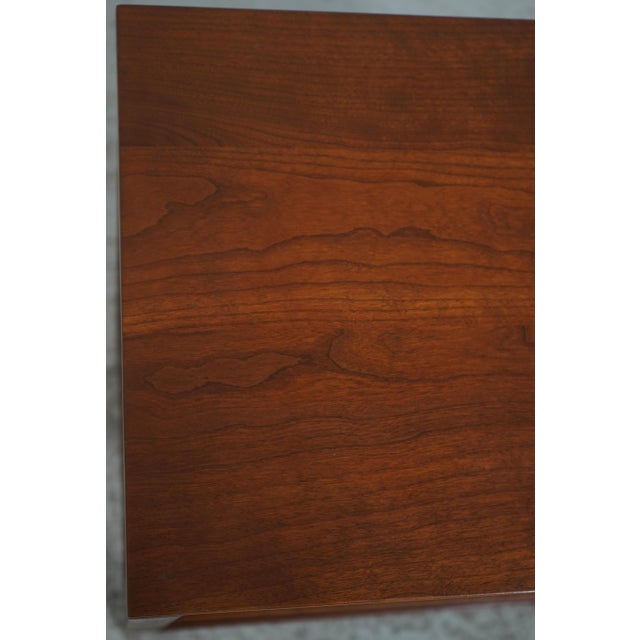 Stickley Cherry 4 Tier Open End Table For Sale - Image 10 of 12