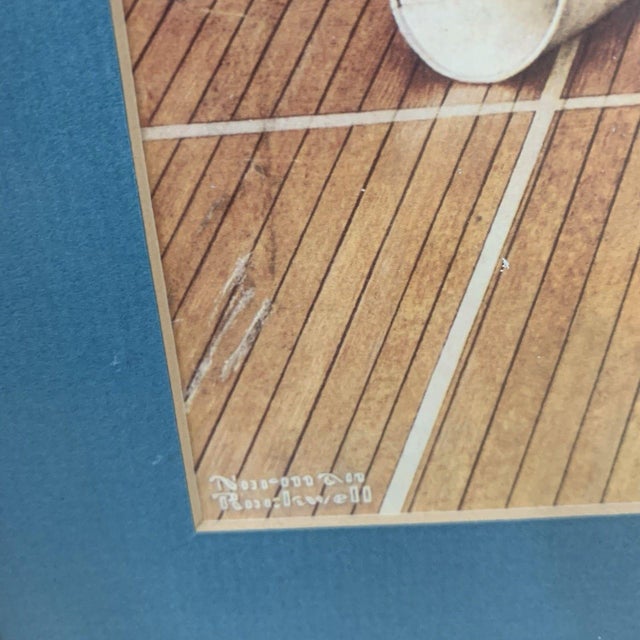 Mid-Century Modern Norman Rockwell Saturday Evening Post Cover"I Was the Witness" February 16,1952 Reproduction For Sale - Image 3 of 6