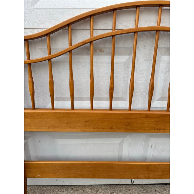 Wood 1990s Ethan Allen Country Crossings Queen Headboard For Sale - Image 7 of 12